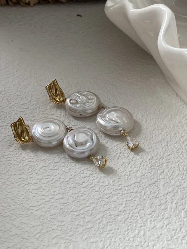 14k Gold-Plated, Zirconia Silver - Roman Holiday Style