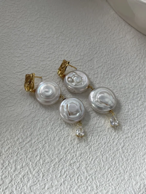 14k Gold-Plated, Zirconia Silver - Roman Holiday Style