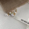 Fusion Grace Earrings – 14K Gold Baroque Pearls