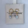 Irregular Baroque Pearl Drop Earrings