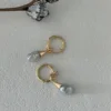 Irregular Baroque Pearl Drop Earrings