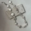 Baroque Sun and Moon pearl Necklace