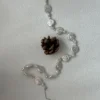 Baroque Sun and Moon pearl Necklace