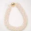 B001-19 3.5-4.5mm Mini Freshwater Pearls Bracelet