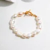 Baroque Shaped Pearl Bracelet