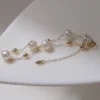 Gypsophila Pearl Necklace and Bracelet Set