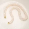 S003-66 3.5-4.5mm White Freshwater Pearls Necklace