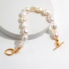 Baroque Shaped Pearl Bracelet
