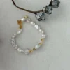 Baroque Pearl Bracelet Detail baroque freshwater pearl bracelet detail view